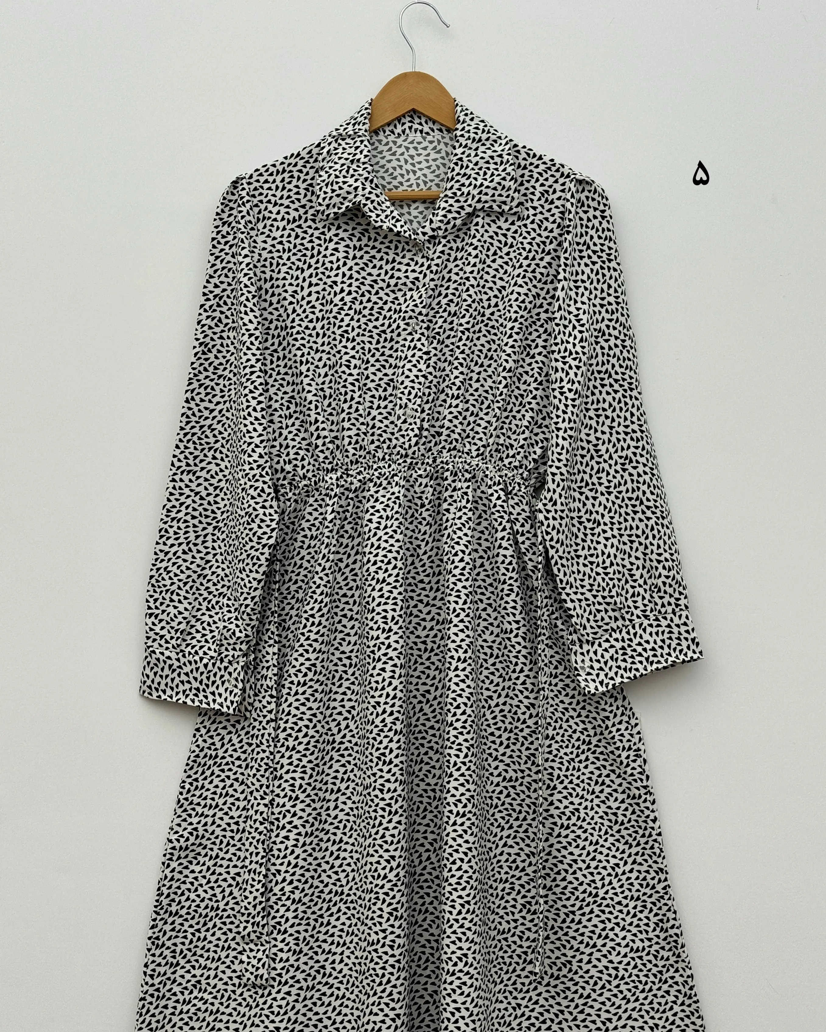 پیراهن ساحلی کرپ گلدار مدل بهار